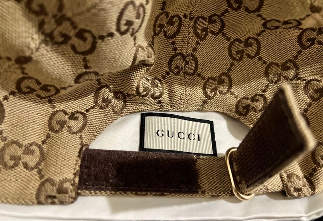 GUCCI グッチ GGキャンバス ベースボールキャップ モノグラム XL