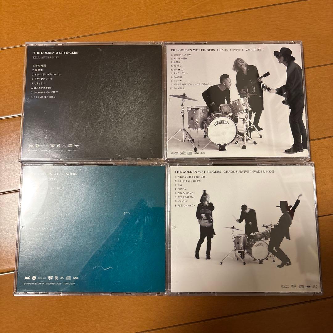 THE GOLDEN WET FINGERS CDセット