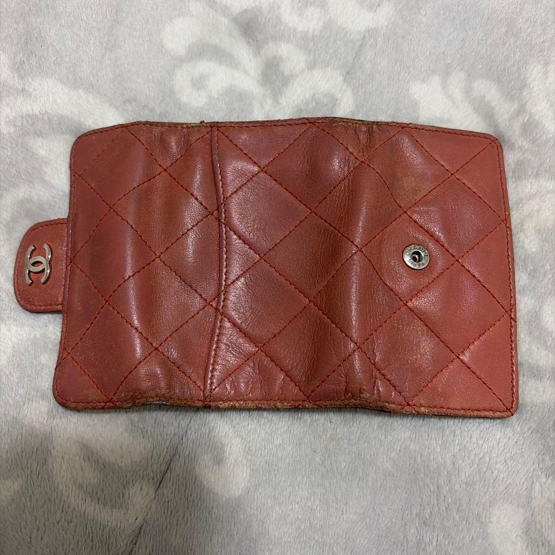 CoCo 志乃 CHANEL キーケース サーモンピンク