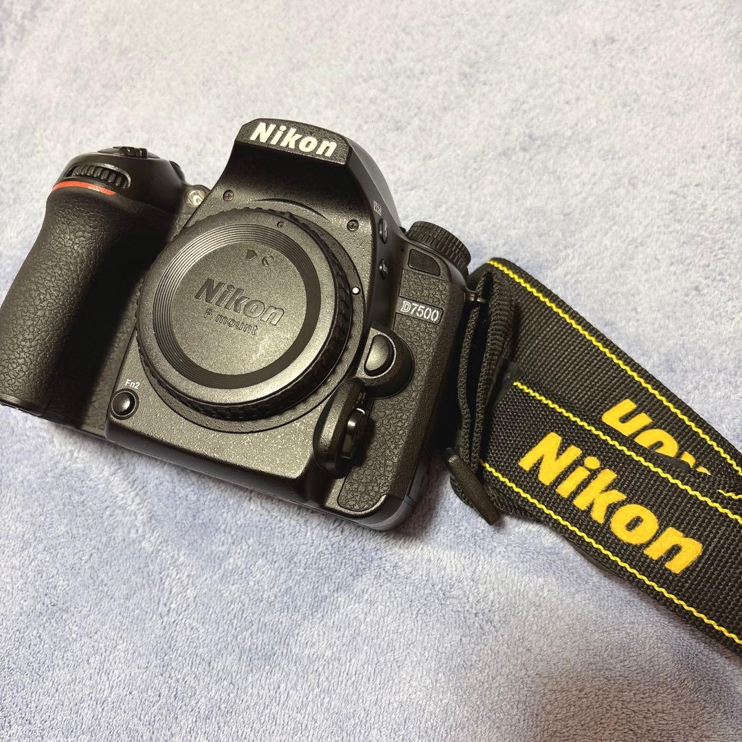 NikonD7500本体 一眼レフ 望遠ズームレンズ