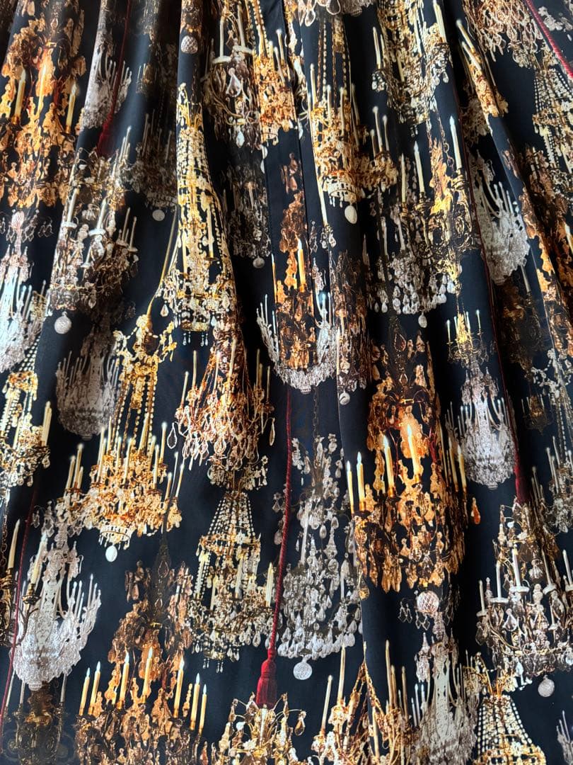 アンドエルシー、andellecy、シャンデリアスカート