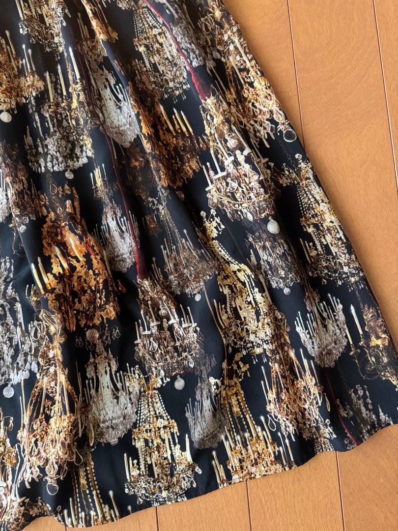 アンドエルシー、andellecy、シャンデリアスカート