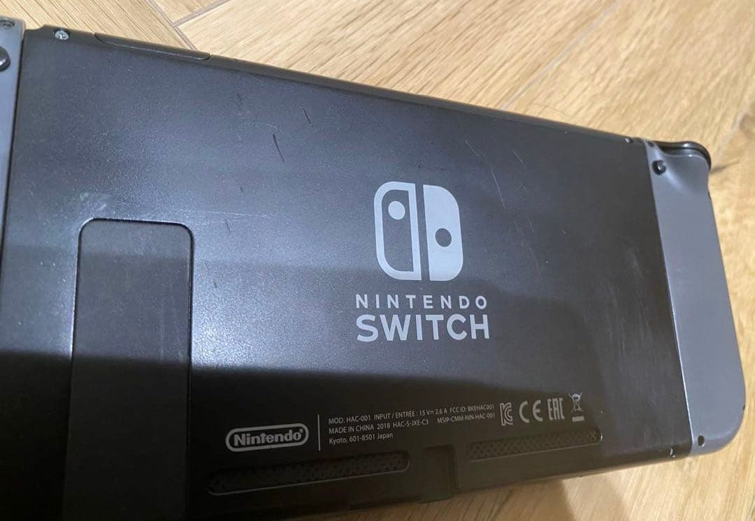 小*天様 【訳あり】Nintendo Switch 本体 グレー ACアダプター