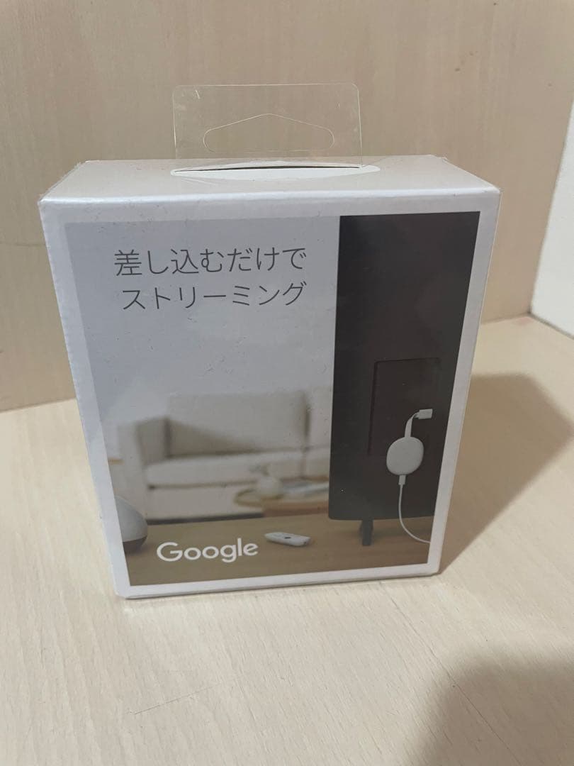 【未開封】GoogleChromecast with GoogleTV4kモデル