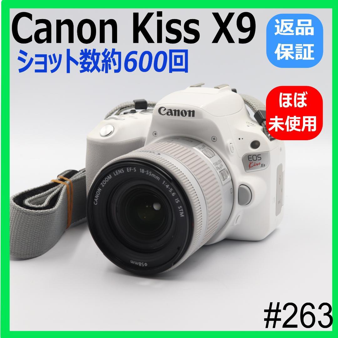【希少色】【ほぼ未使用】Canon EOS Kiss X9 一眼レフ ホワイト