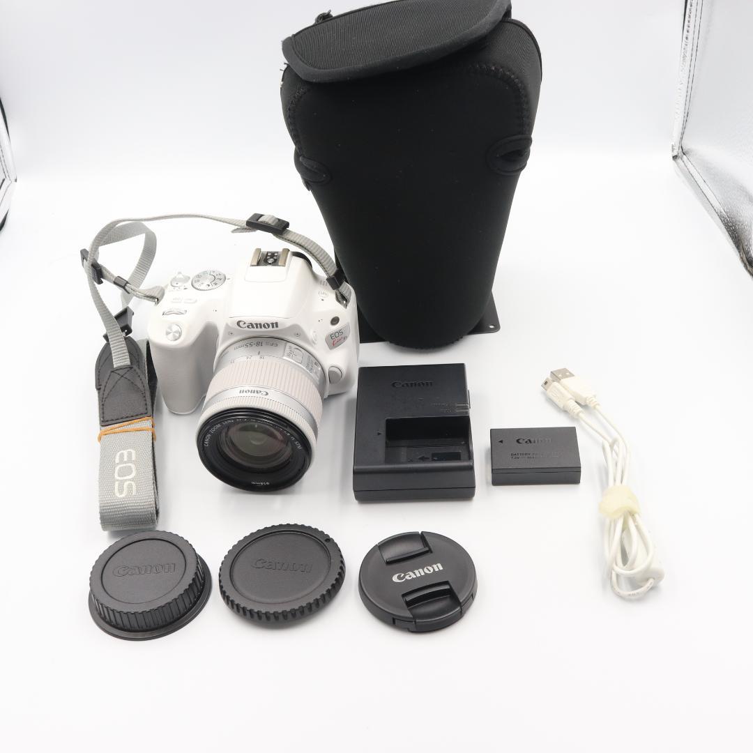 【希少色】【ほぼ未使用】Canon EOS Kiss X9 一眼レフ ホワイト