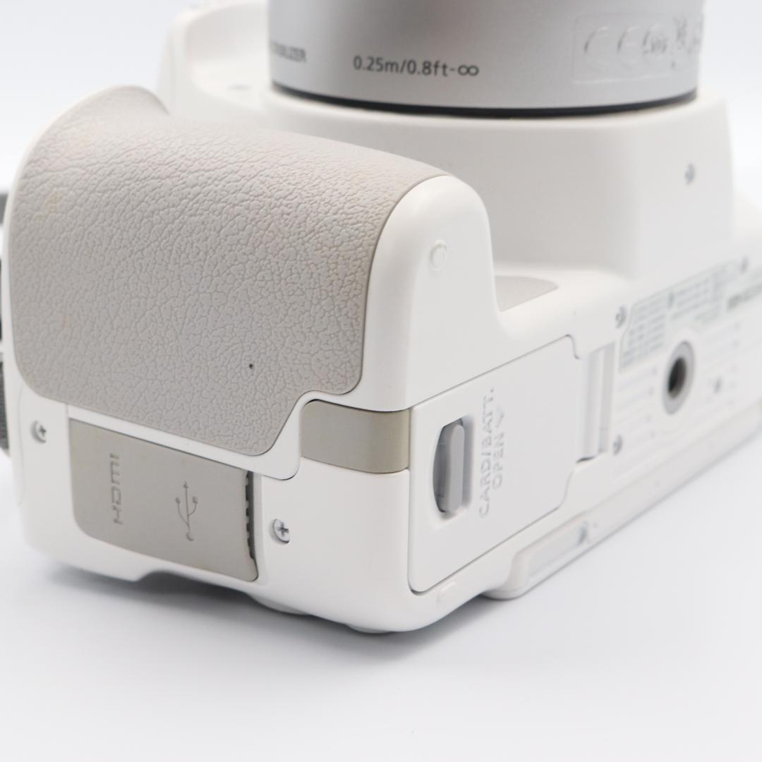 【希少色】【ほぼ未使用】Canon EOS Kiss X9 一眼レフ ホワイト