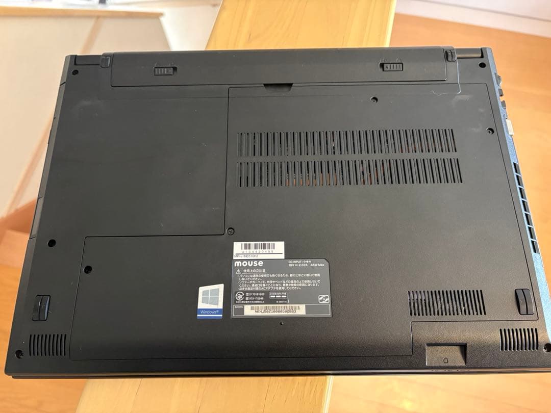 Mouse Computer 15.6インチi5-8265u Office付き