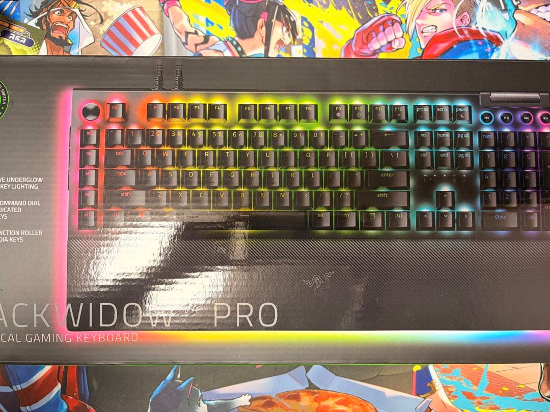 キーボード Razer BlackWidow v4 Pro Green Switch