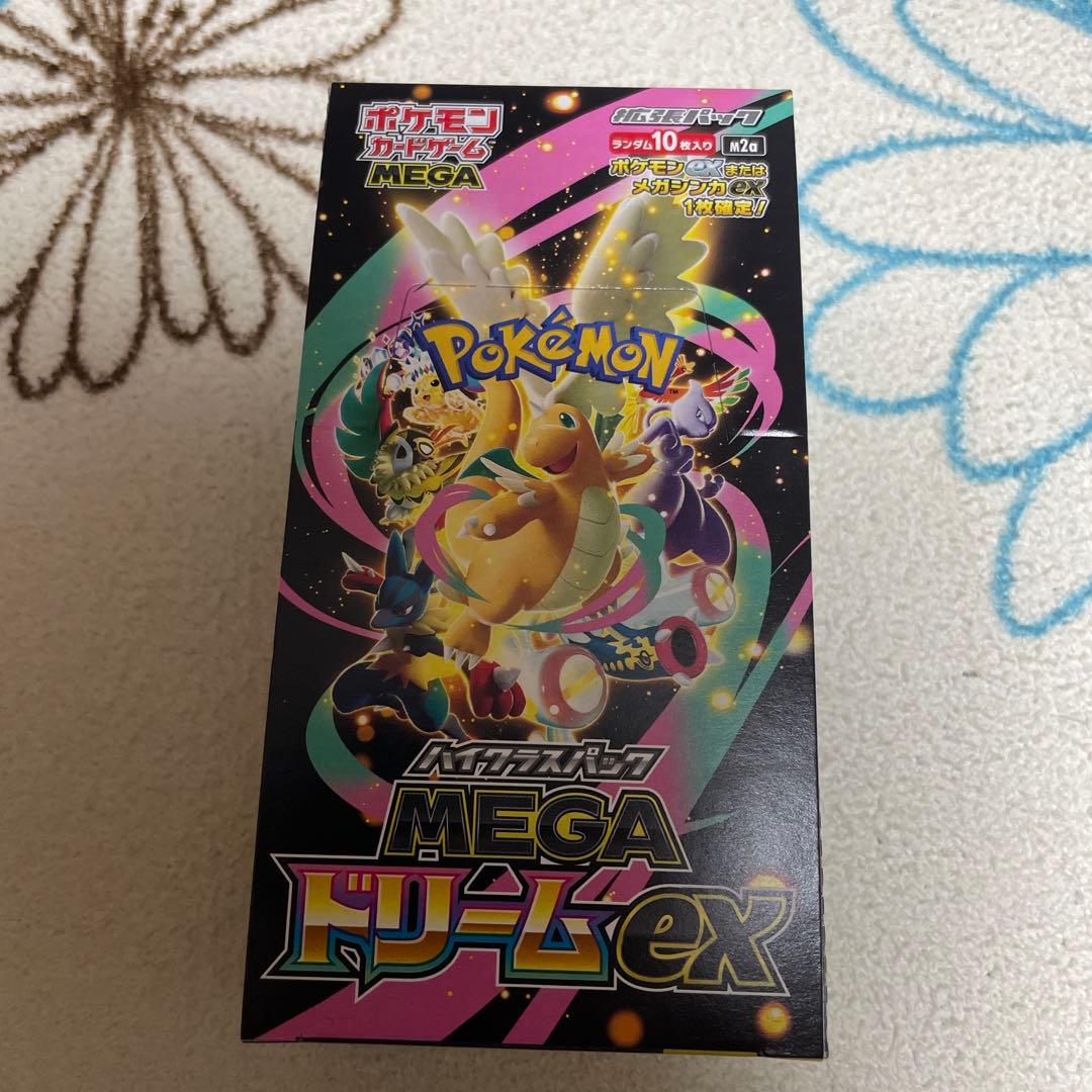 【シュリンク無し】ポケモンカードゲーム MEGA ドリームEX 1BOX