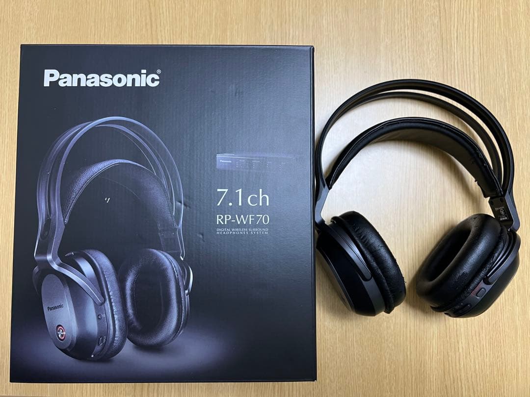 Panasonic RP-WF70-K 7.1ch ワイヤレスヘッドホン
