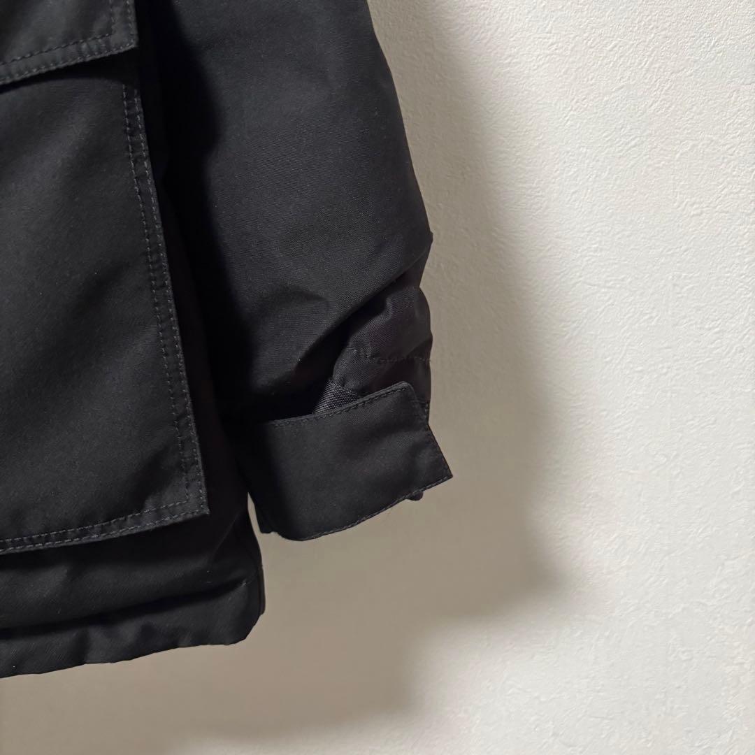 未使用級✨ウールリッチ　GORE-TEX ダウンジャケット　ファーコート　L 黒