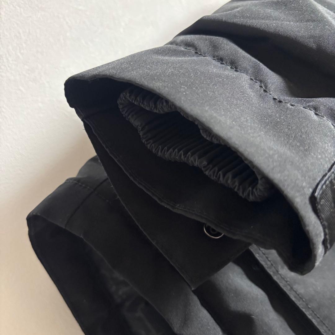 未使用級✨ウールリッチ　GORE-TEX ダウンジャケット　ファーコート　L 黒