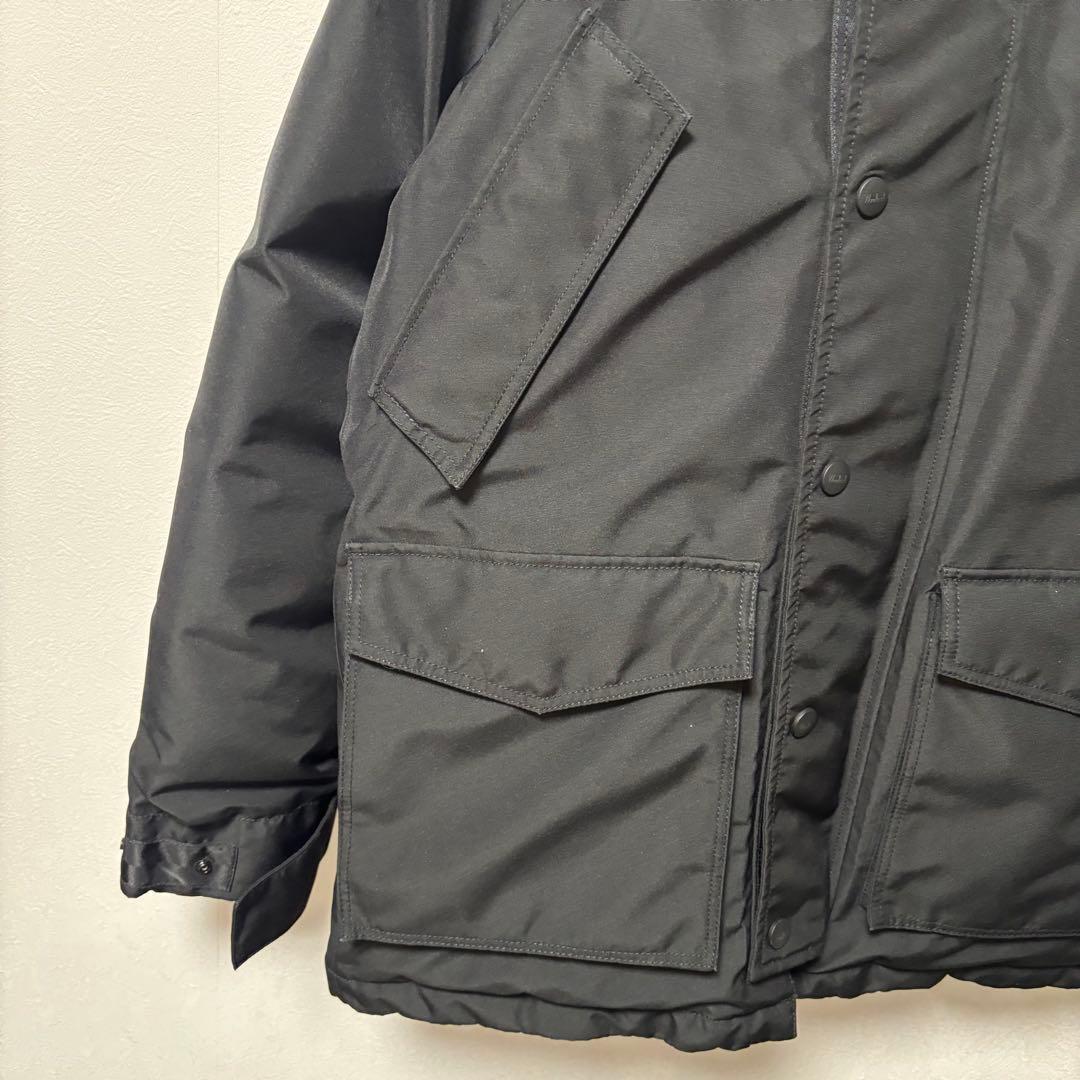未使用級✨ウールリッチ　GORE-TEX ダウンジャケット　ファーコート　L 黒