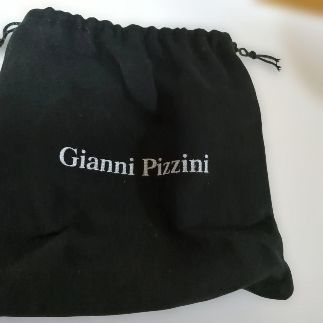 ダーマ　ジャンニピジーニ　レザーワイドベルト グレージュ　80