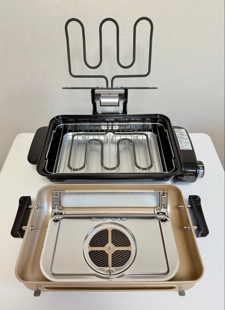 未使用　象印 フィッシュロースター EF-VF40 ゴールド