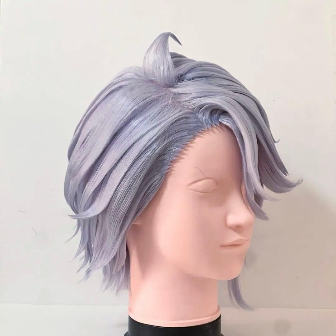 現品　ツイステ　アズール　イメージコスプレウィッグ