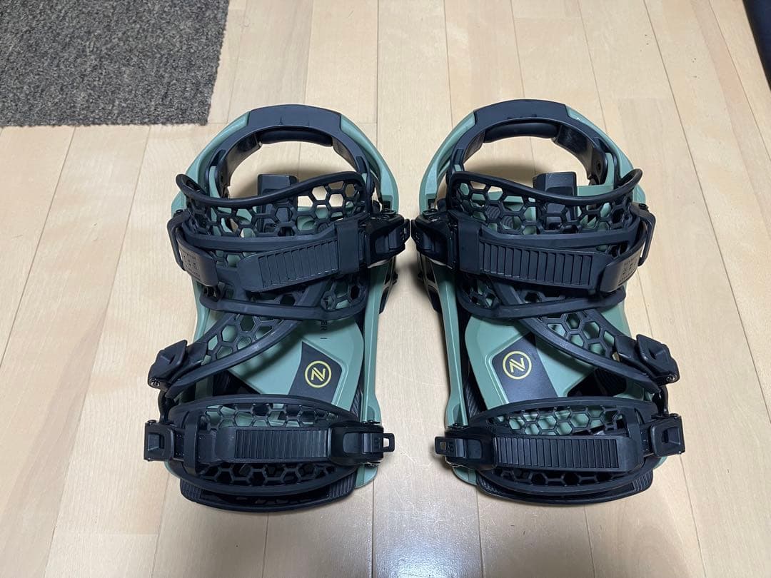 NIDECKER スノーボード ビンディング グリーン　Lサイズ