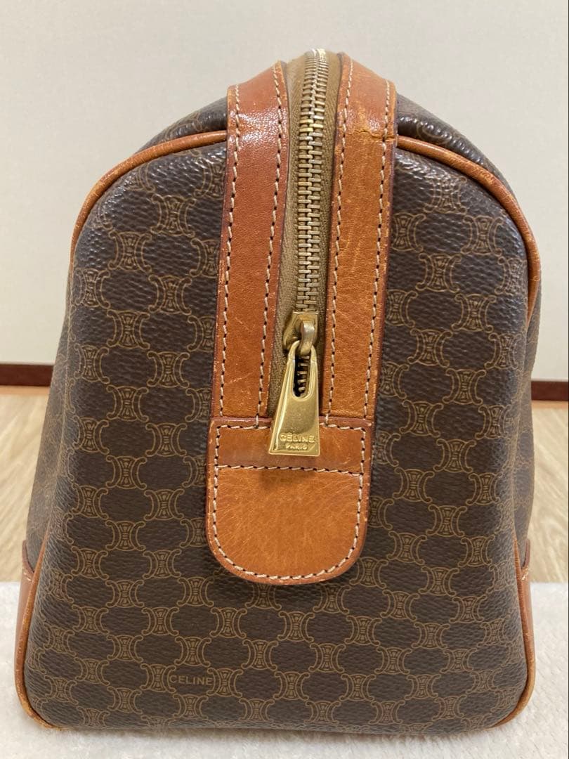 セリーヌ CELINE ボストンバッグ マカダム柄