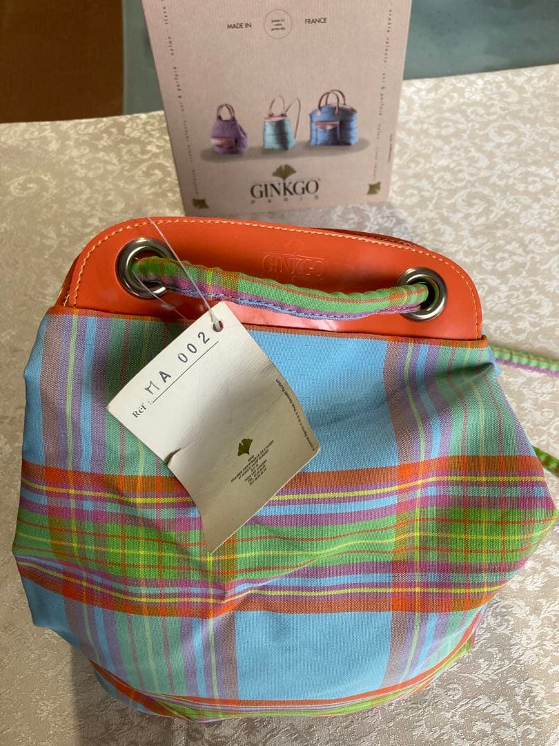 ギンコ　GINKGO リュック　オレンジ色とブルー色　2個