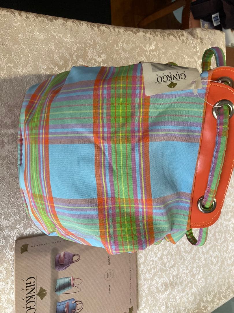 ギンコ　GINKGO リュック　オレンジ色とブルー色　2個