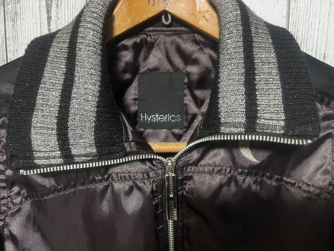 00s HYSTEIC GLAMOUR ガール 刺繍 短丈 スカジャン ムーン