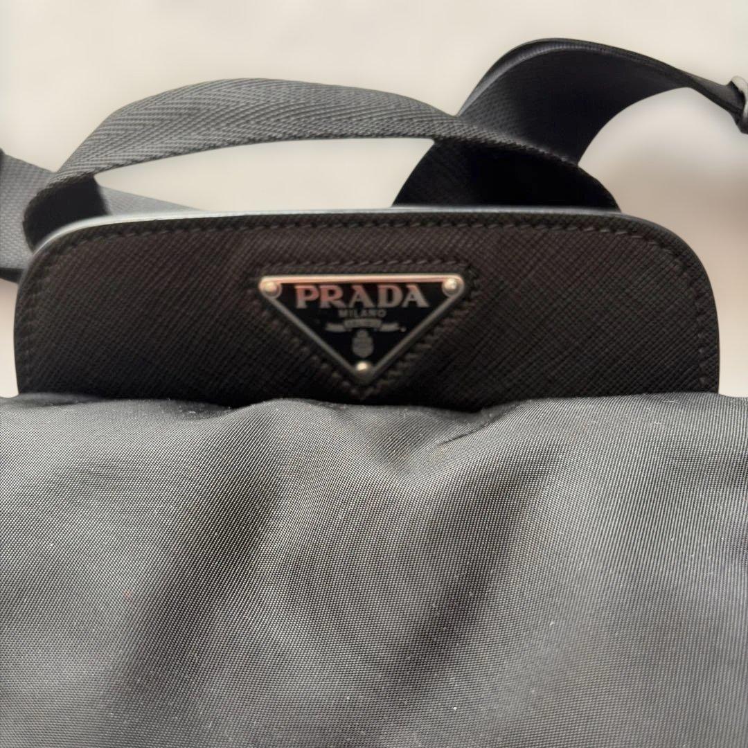 PRADA ブラック ナイロン リュック