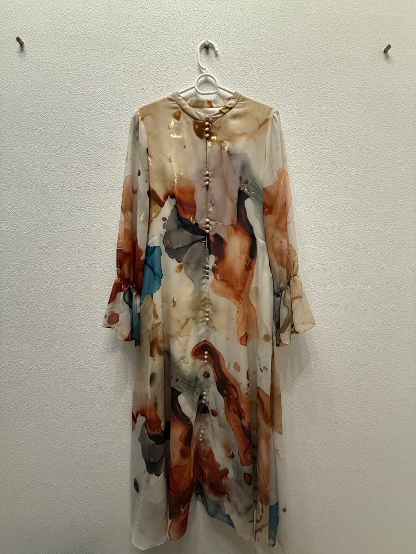 アメリヴィンテージ　UNDRESSED AMELIA INK ART DRESS