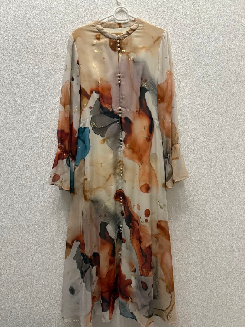 アメリヴィンテージ　UNDRESSED AMELIA INK ART DRESS