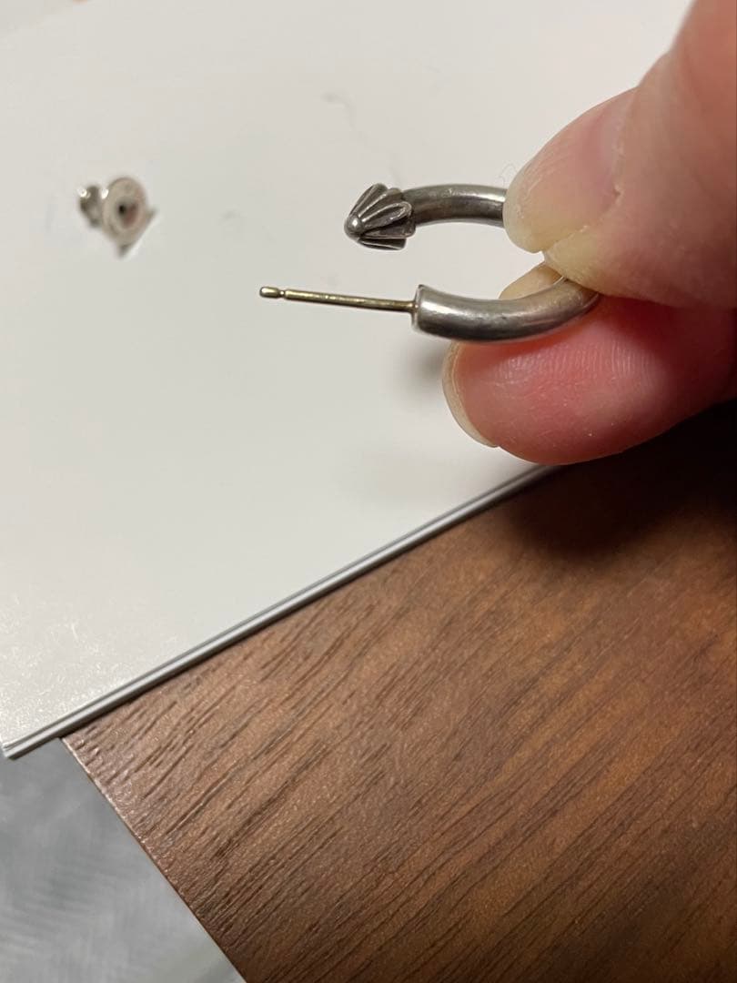 クロムハーツ　フープピアス