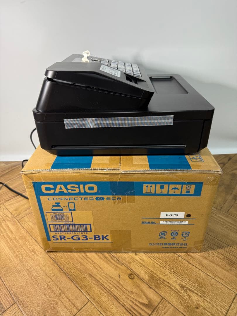 ◎極美品◎使用2週間◎CASIO◎電子レジスター◎2023年製◎SR-G3-BK