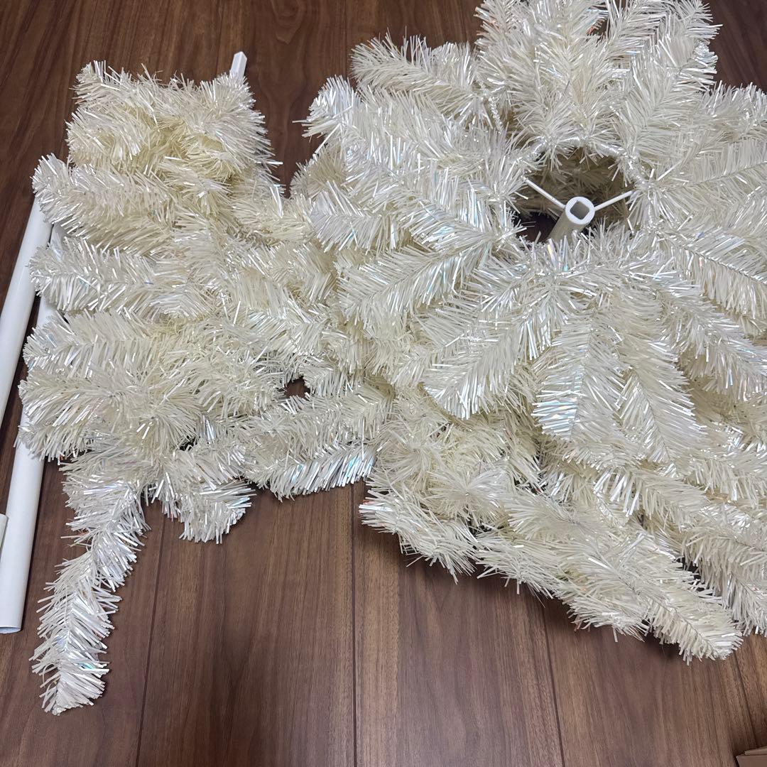 Francfranc クリスマスツリー　白　150cm