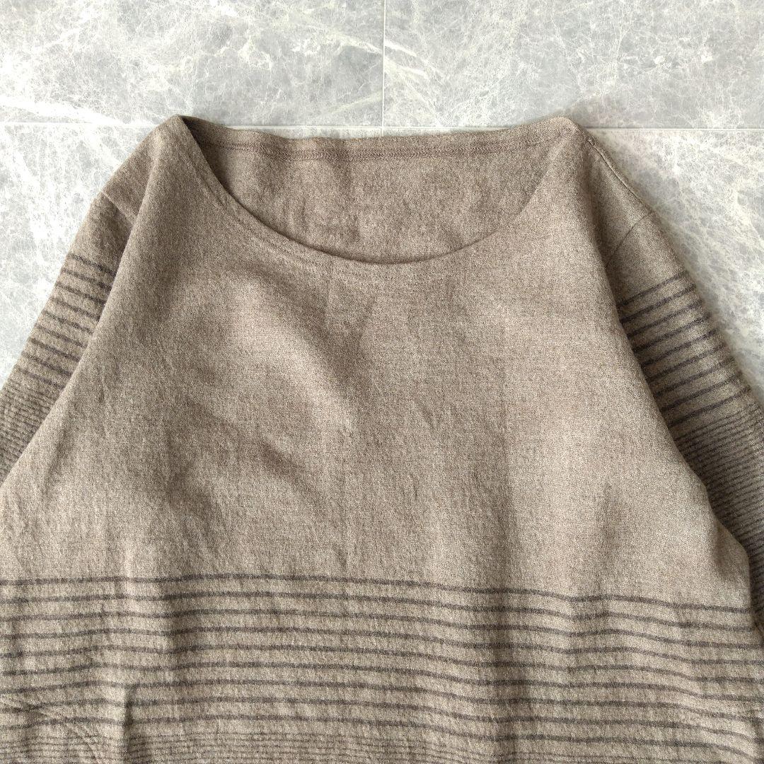 028 リピート割 登美 群言堂 石見銀山 ウール ニット チュニック