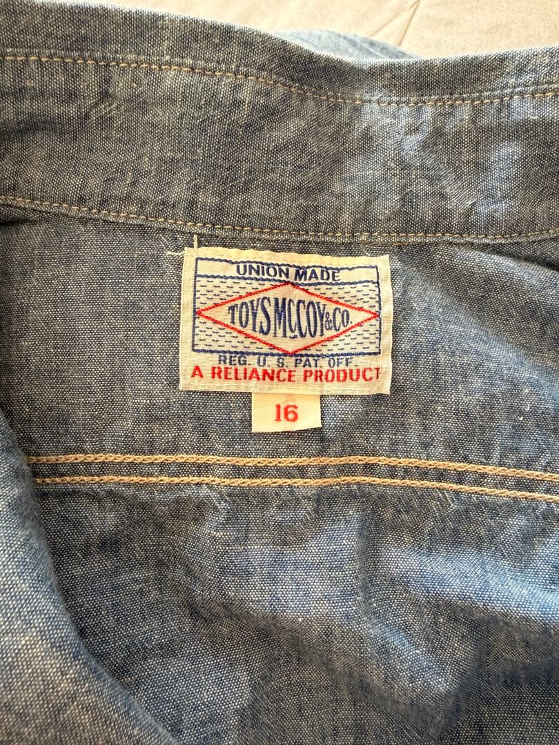 お*き様 トイズマッコイ シャンブレーワークシャツ スティーブマックイーン 16