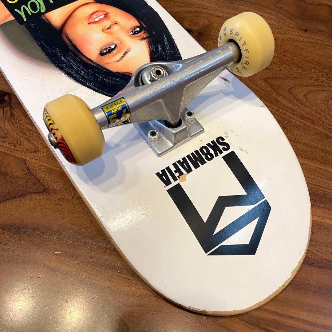 スケートマフィア　美品　スケボー　スケートボード　ベンチャートラック　8インチ