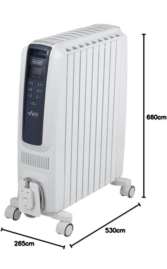 美品【暖房器】デロンギ オイルヒーター　価格：￥63,566 【10~13畳用】