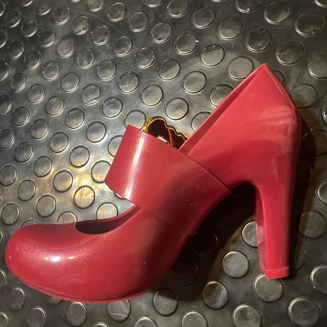 ヴィヴィアンウエストウッド×Melissa / テンプテーション EU375赤