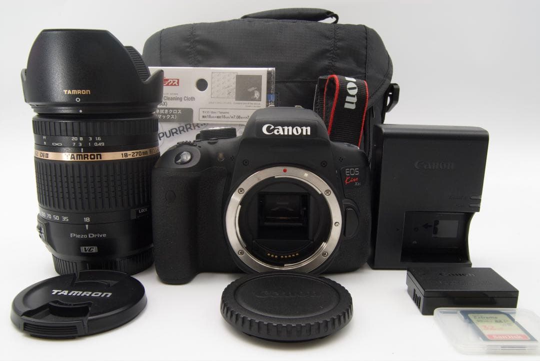 これ1台で全部撮れるキャノンKiss X8i＋18-270mm高倍率ズームセット