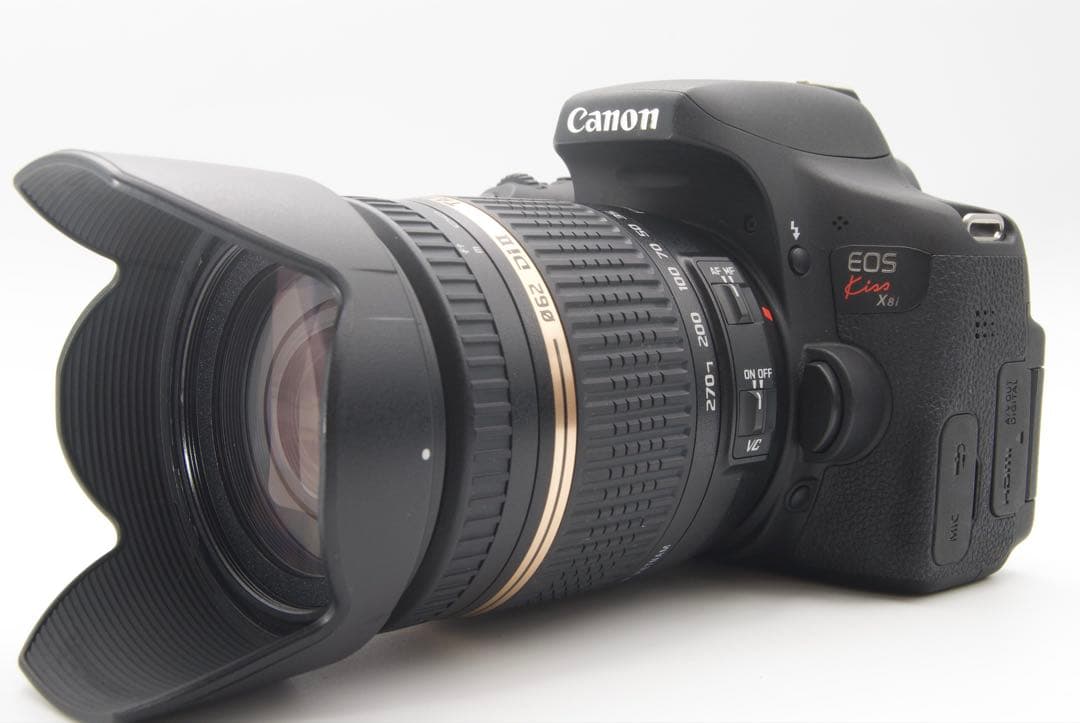 これ1台で全部撮れるキャノンKiss X8i＋18-270mm高倍率ズームセット
