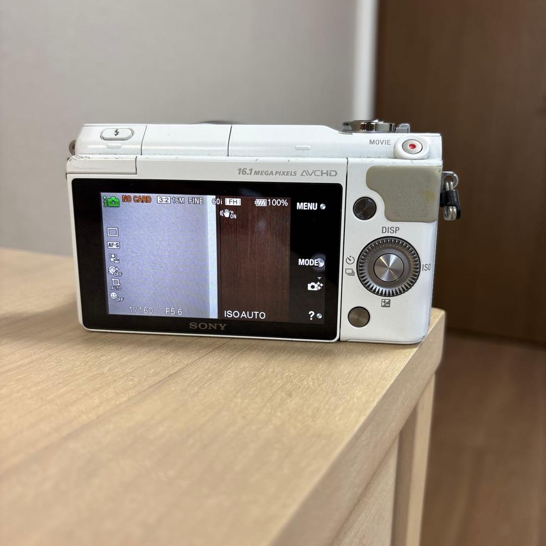 【充電やや難あり】SONY/レンズ交換式デジタルカメラ　α NEX-3N
