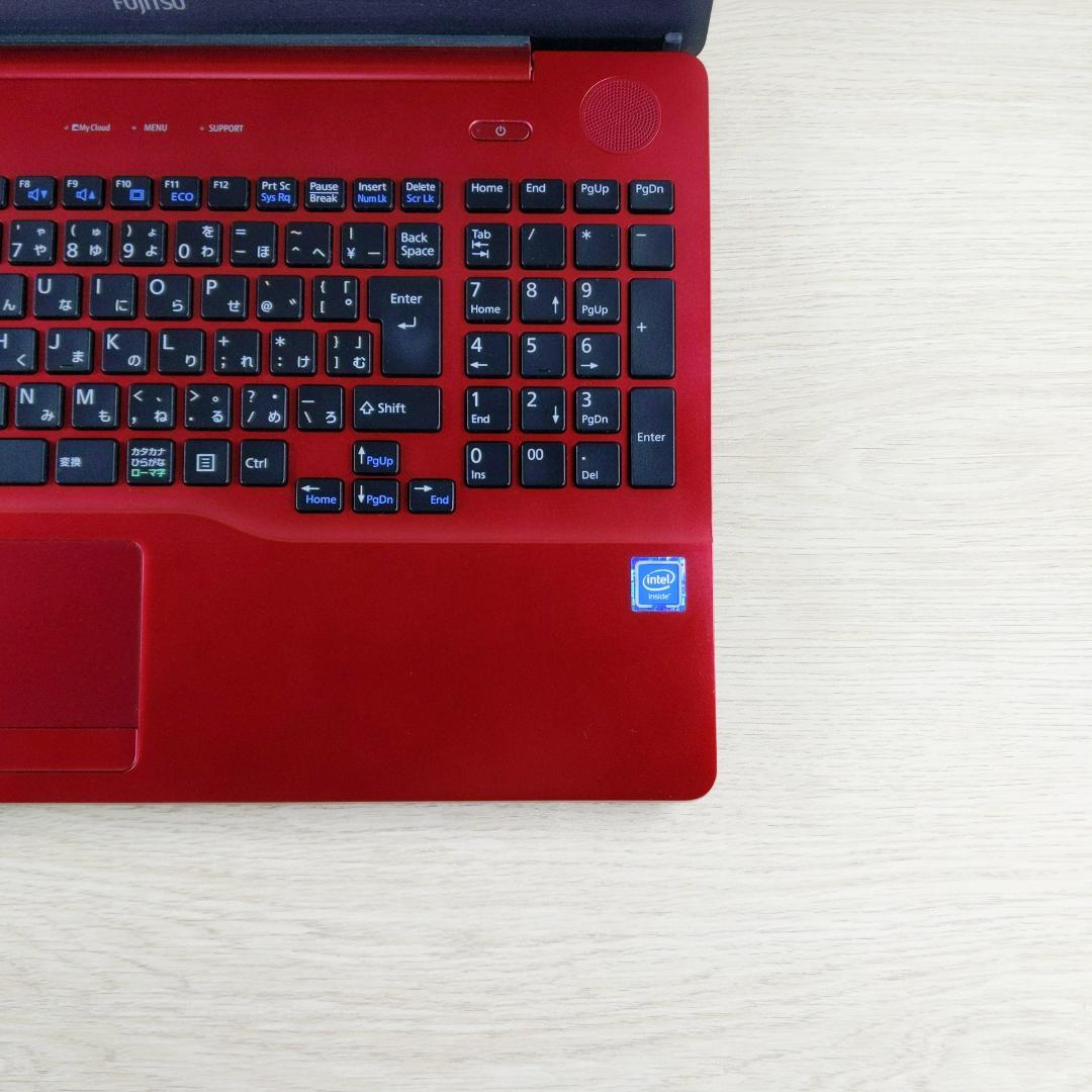 快適SSD256GB Win11 メモリ8GB 富士通ノートパソコン カメラ付き