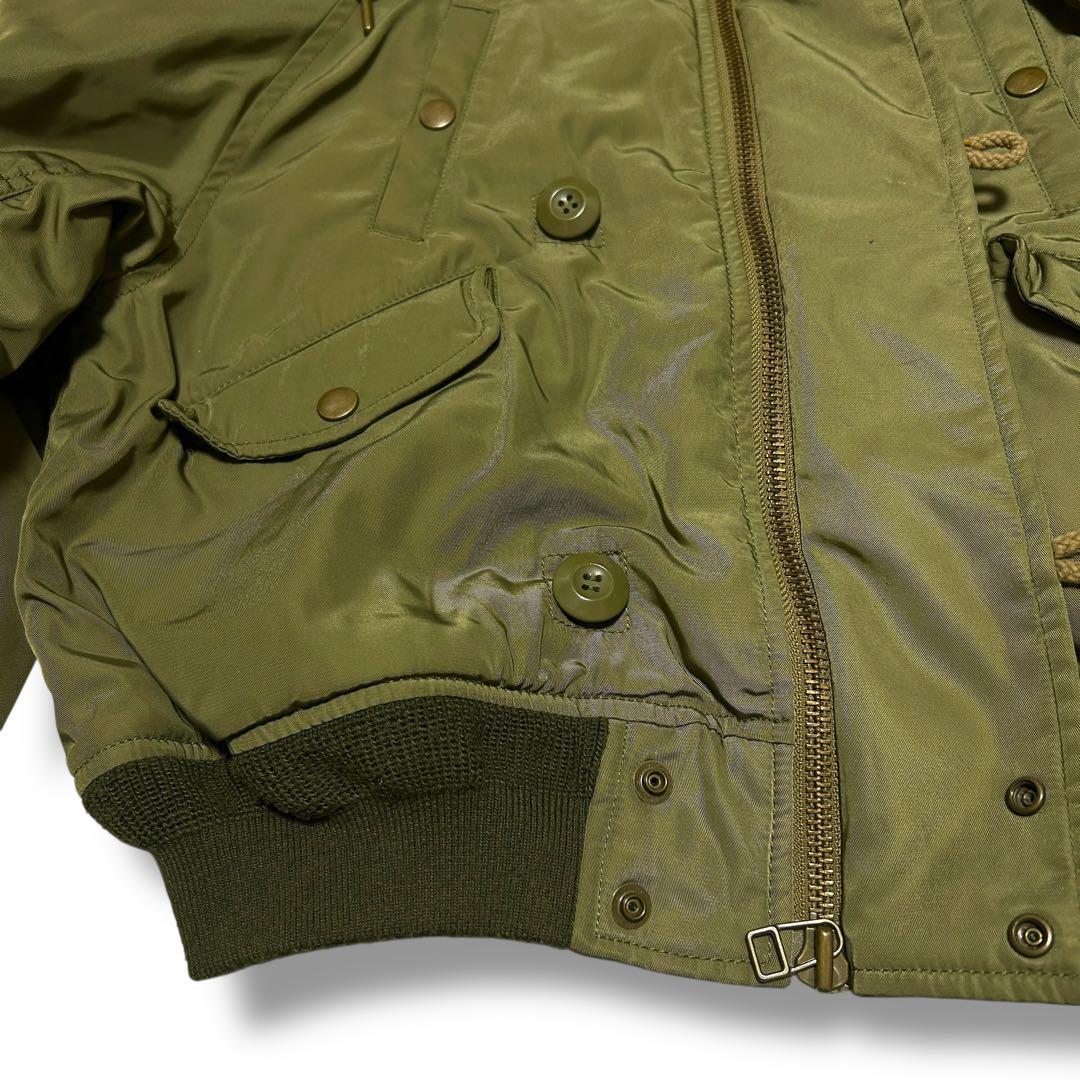 ☆即完品☆【moussy】 N-2B フライトジャケット 短丈 y2k カーキ