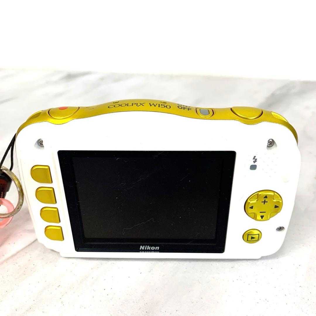 $【動作未確認】ニコン COOLPIX W150 リゾートカラーモデル　防水性