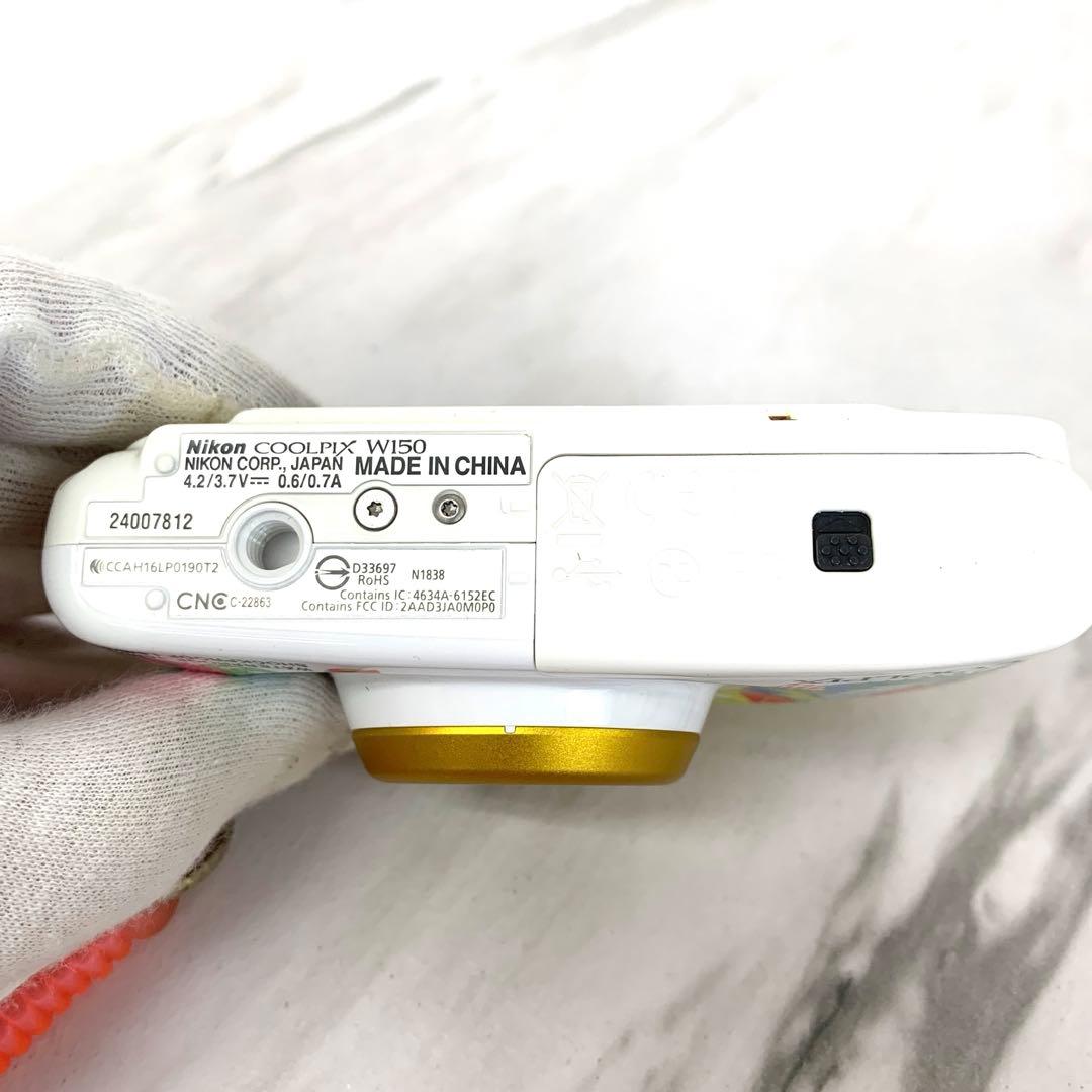 $【動作未確認】ニコン COOLPIX W150 リゾートカラーモデル　防水性