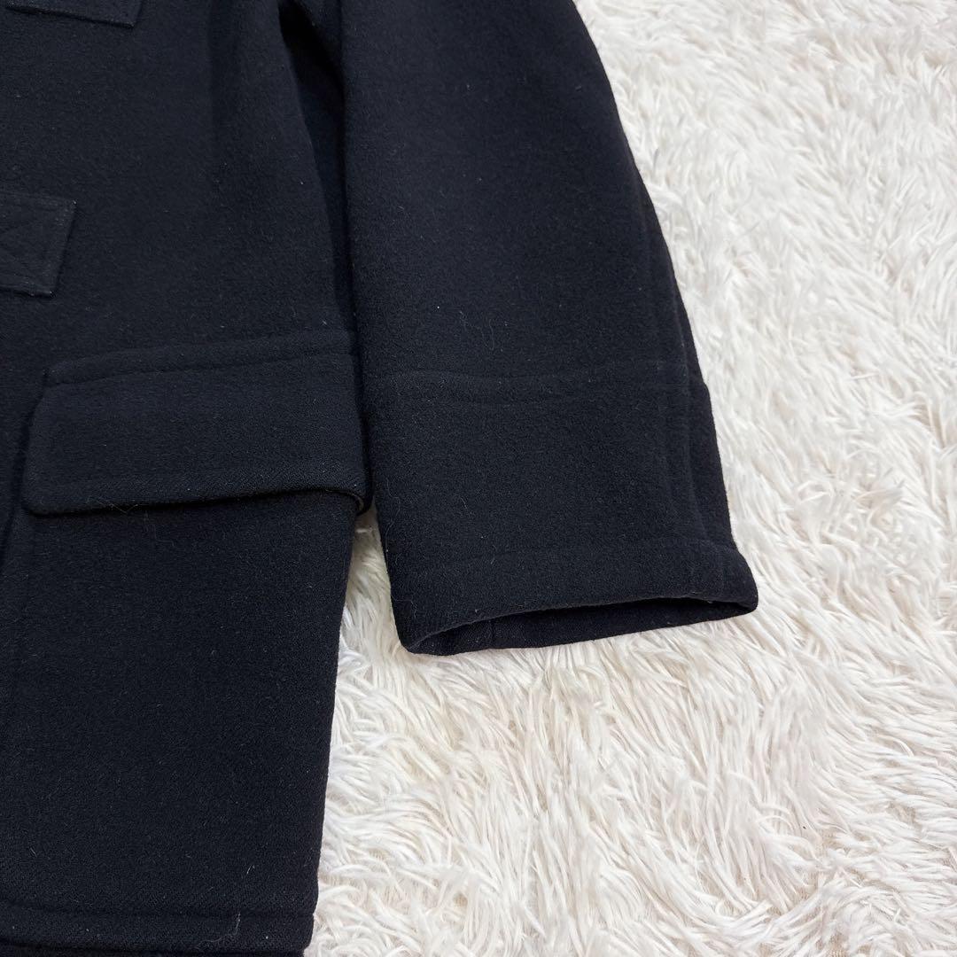 【美品】バーバリーブルーレーベルダッフルコート ノバチェック フード付き 38