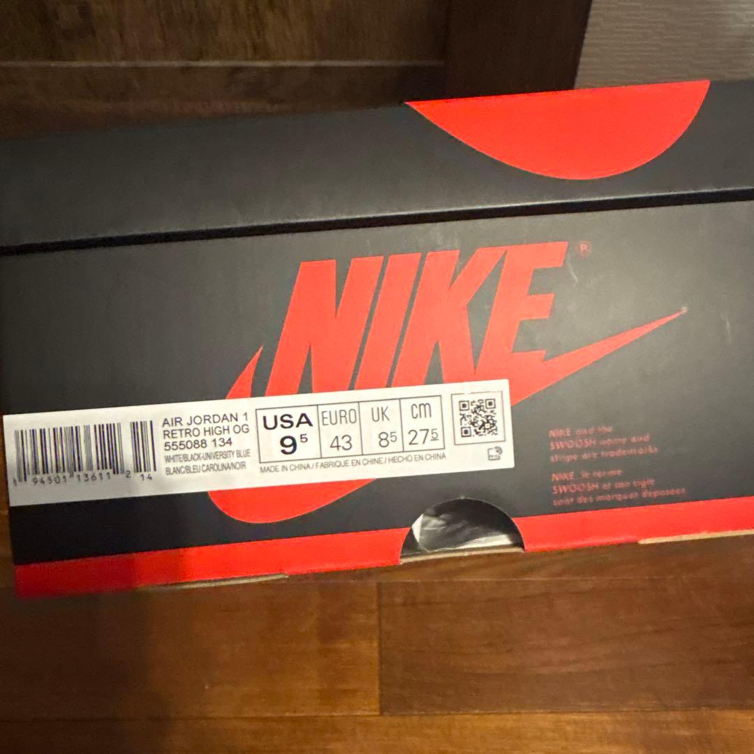 NIKE Air Jordan 1 high og ユニバーシティブルー