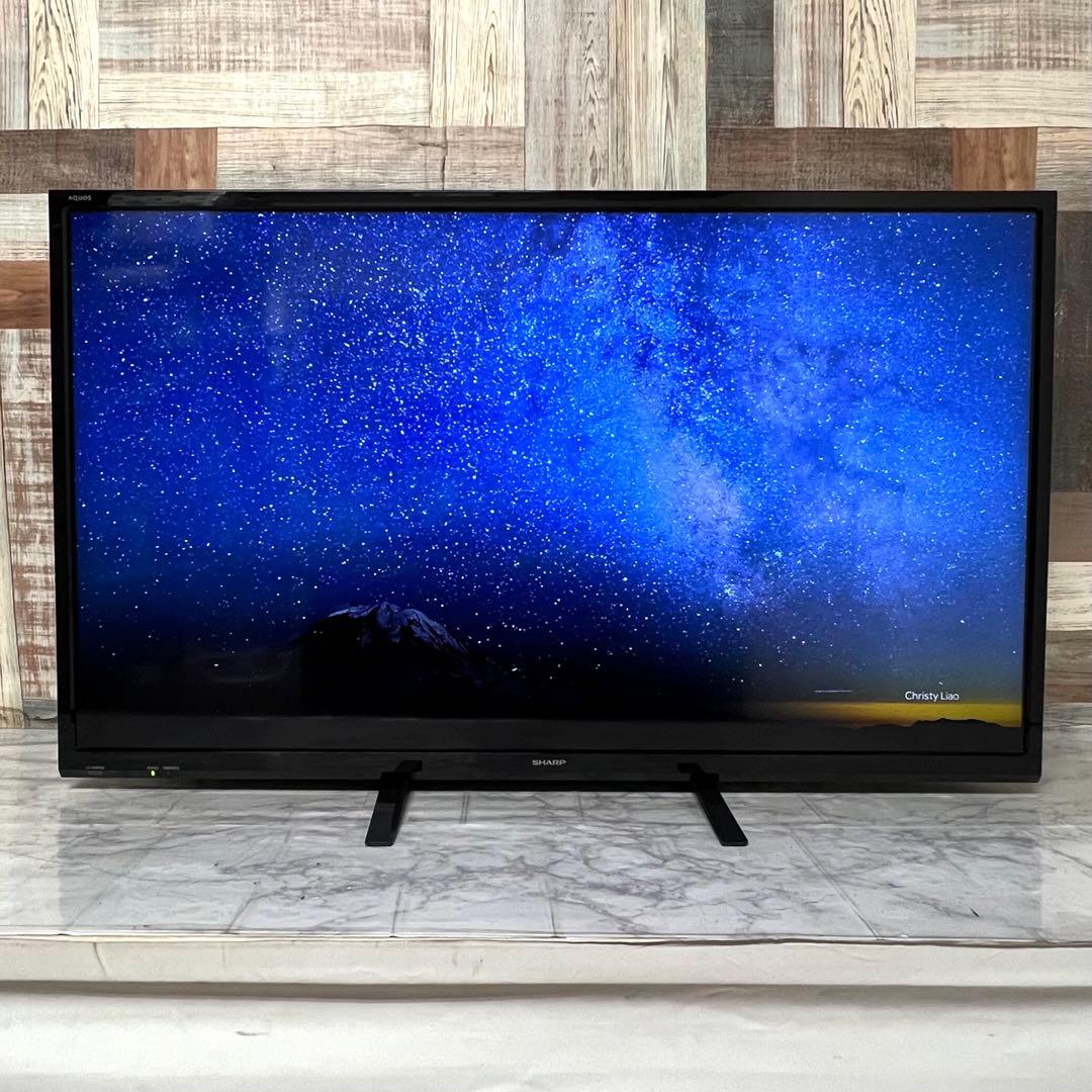 即日受渡❣️全国送料込シャープ AQUOS 40型液晶テレビ　裏番組録画対応