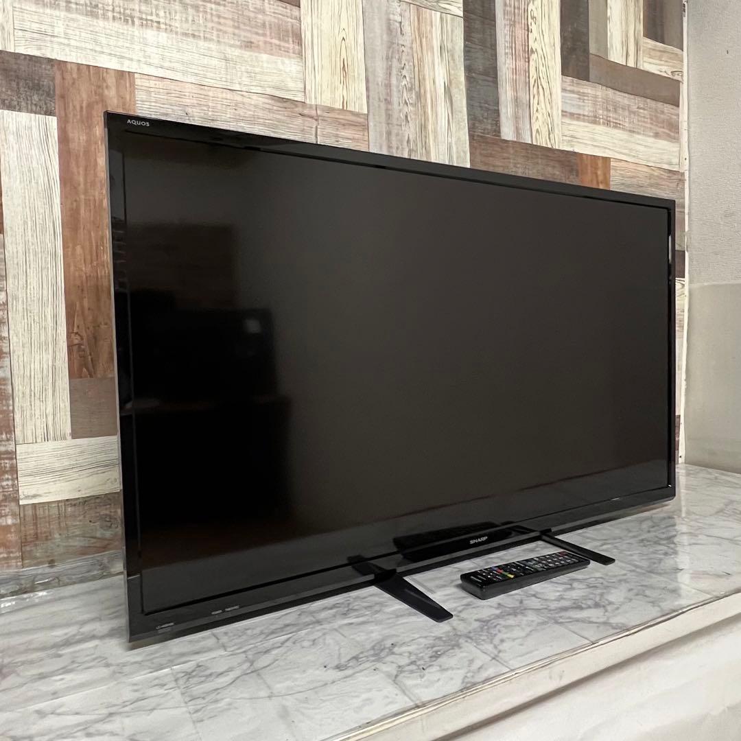 即日受渡❣️全国送料込シャープ AQUOS 40型液晶テレビ　裏番組録画対応