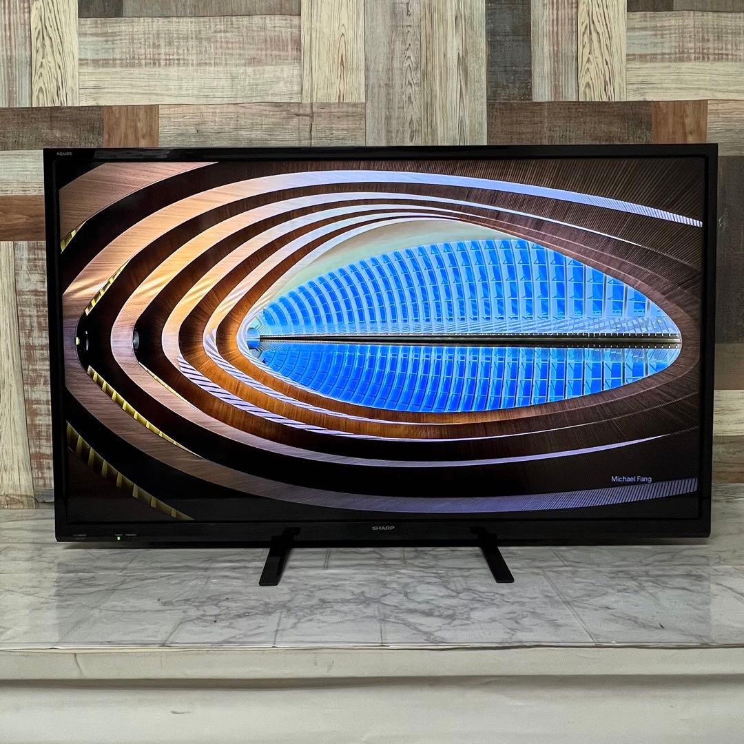 即日受渡❣️全国送料込シャープ AQUOS 40型液晶テレビ　裏番組録画対応