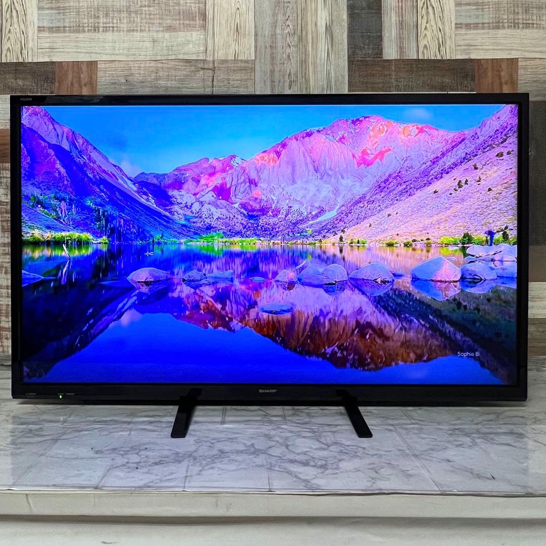 即日受渡❣️全国送料込シャープ AQUOS 40型液晶テレビ　裏番組録画対応